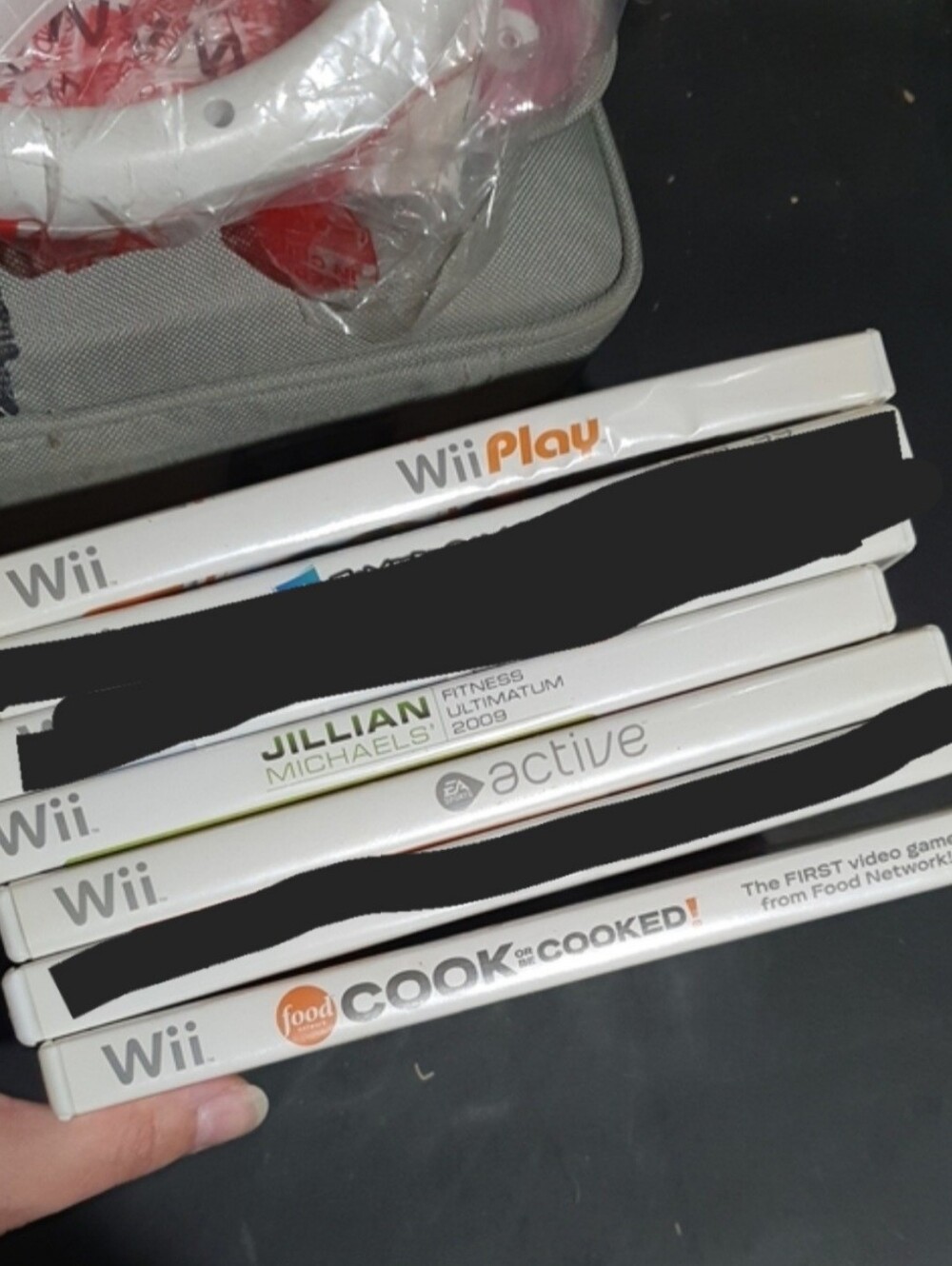 Nintendo Wii Games Bundle - White Spines (Multiple Titles)